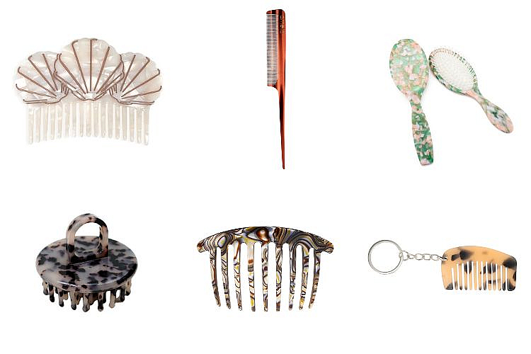 A Collection of Acetate Comb Styles
