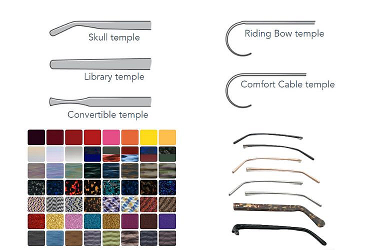 Acetate Sunglasses Temple Customization Options