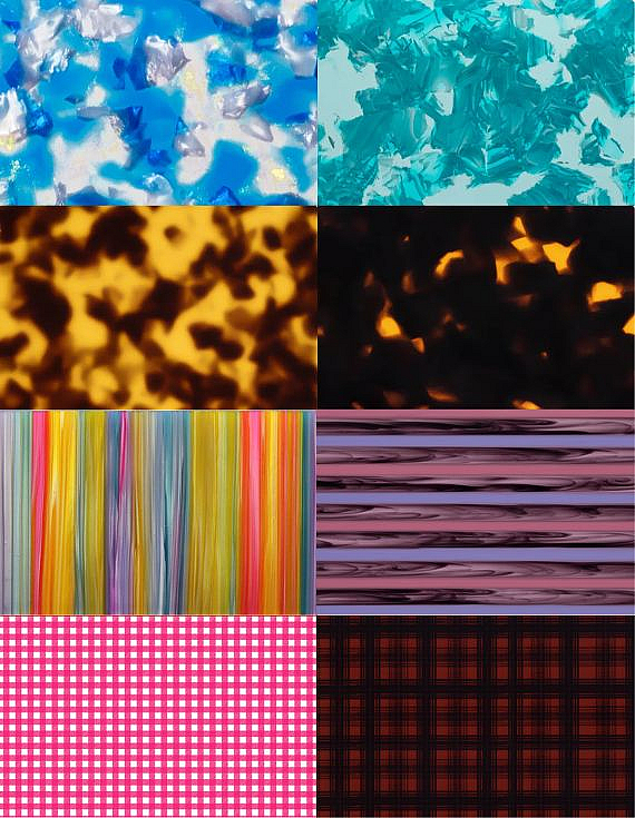 Patterned Acetate