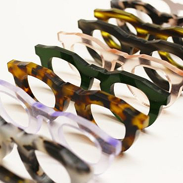Richly Colored Acetate Sunglasses Frames